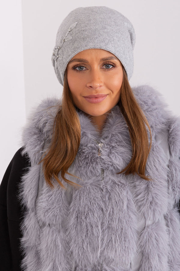 Bonnet femme AT — gris
