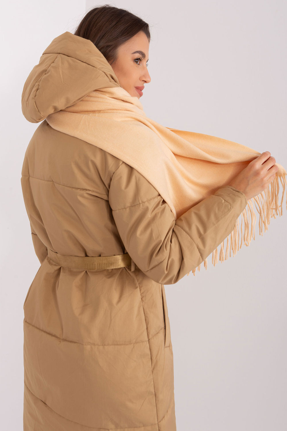 Châle femme AT — beige