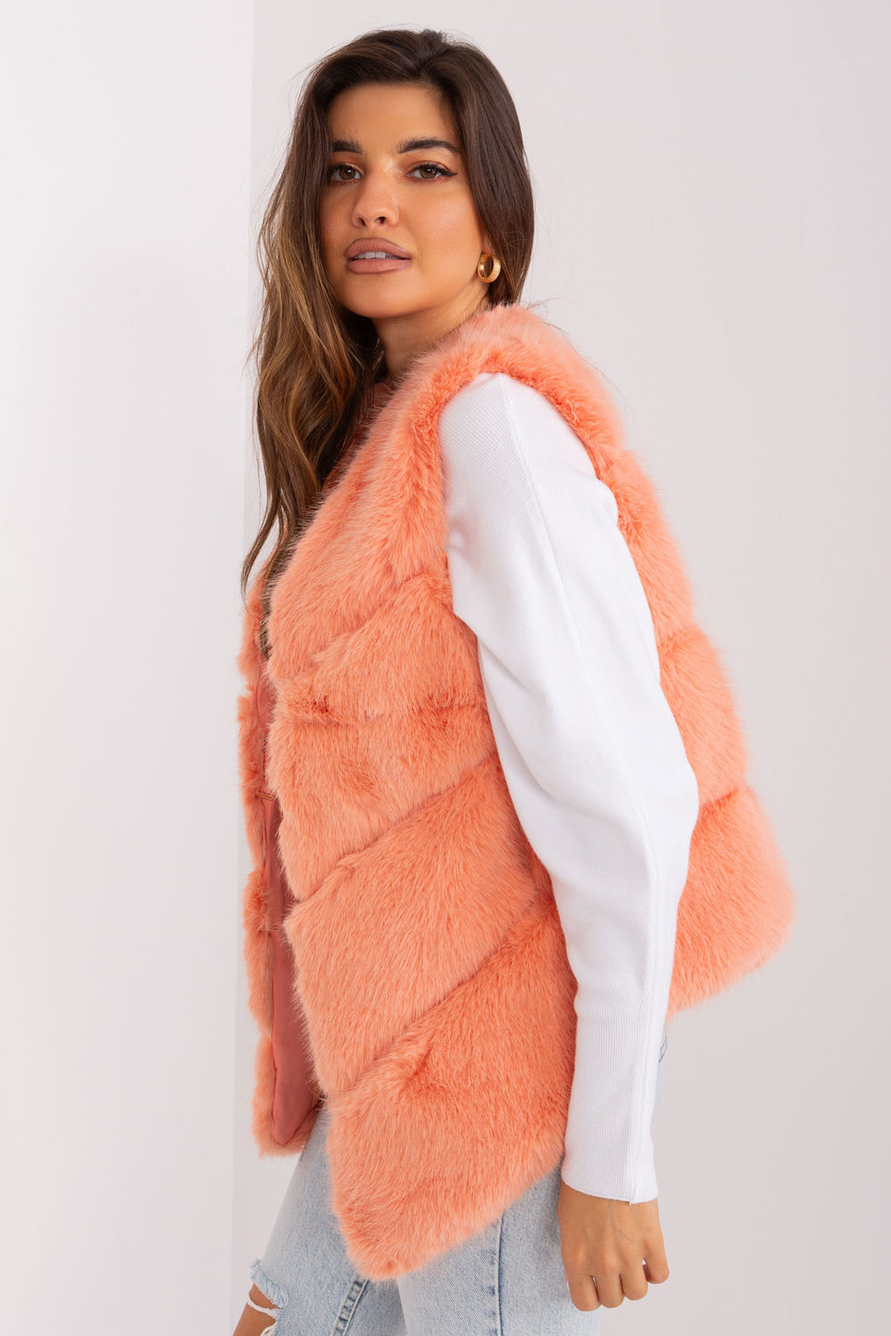 Gilet femme AT — orange