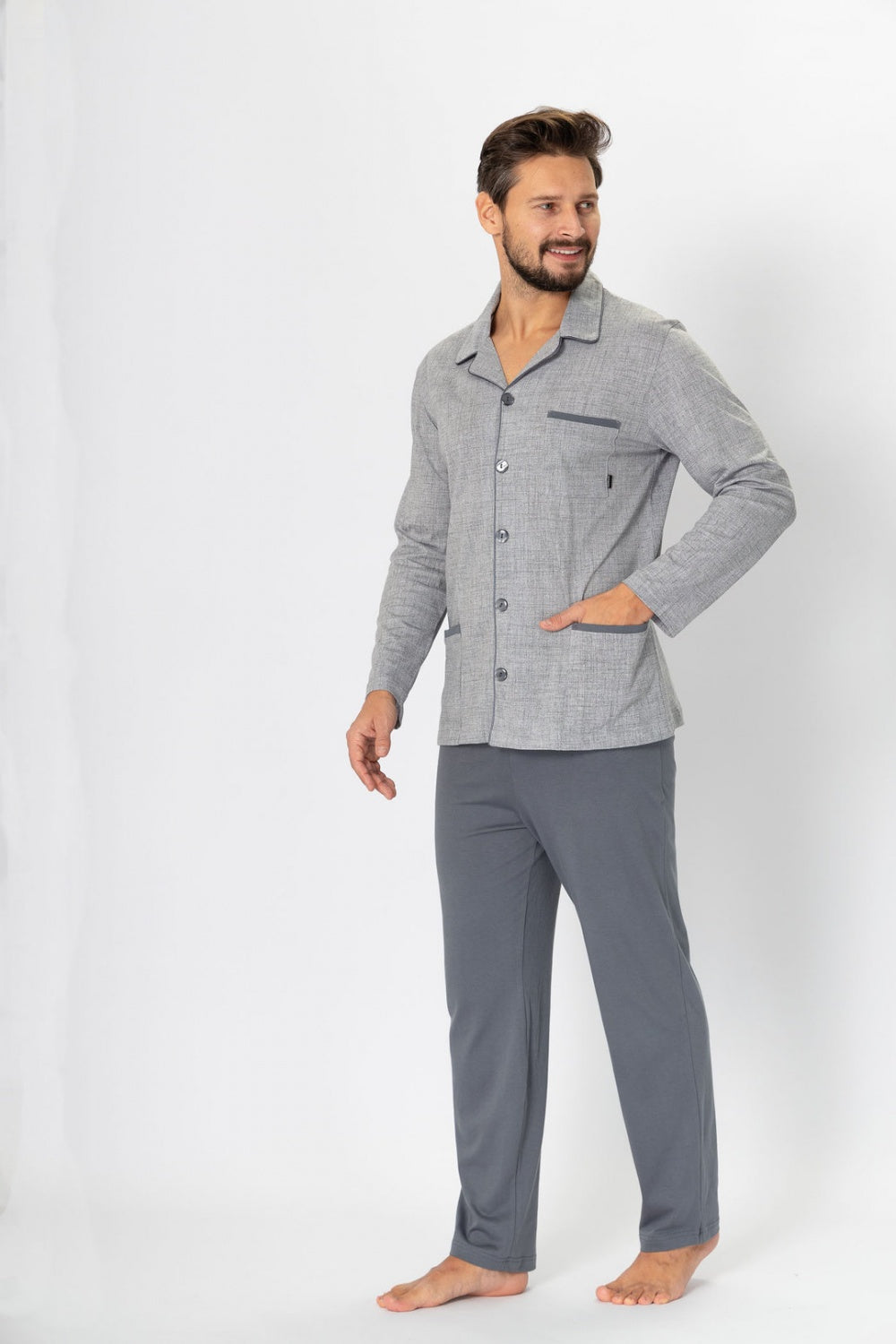 Pyjama homme M-Max — gris