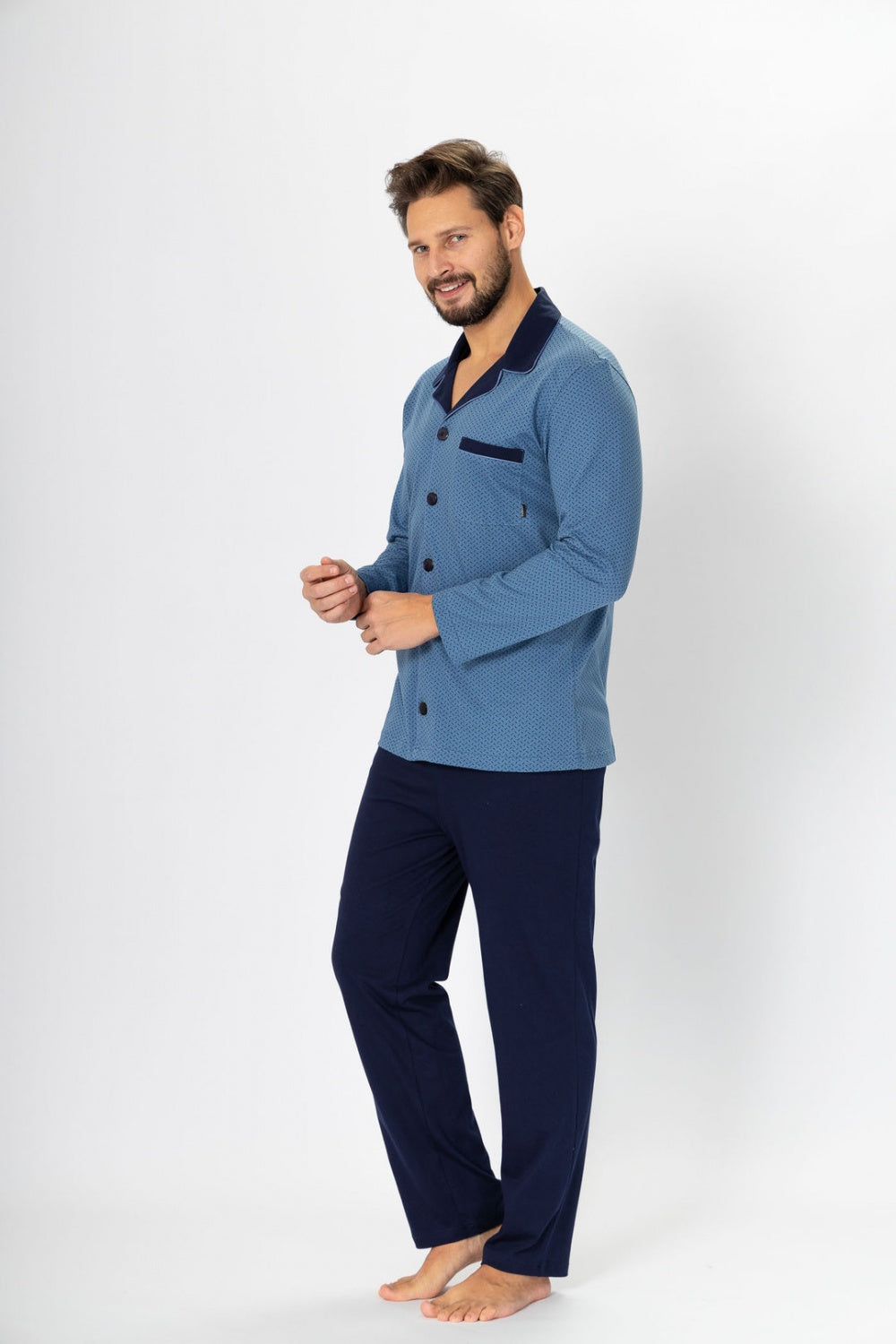 Pyjama homme M-Max — bleu marine