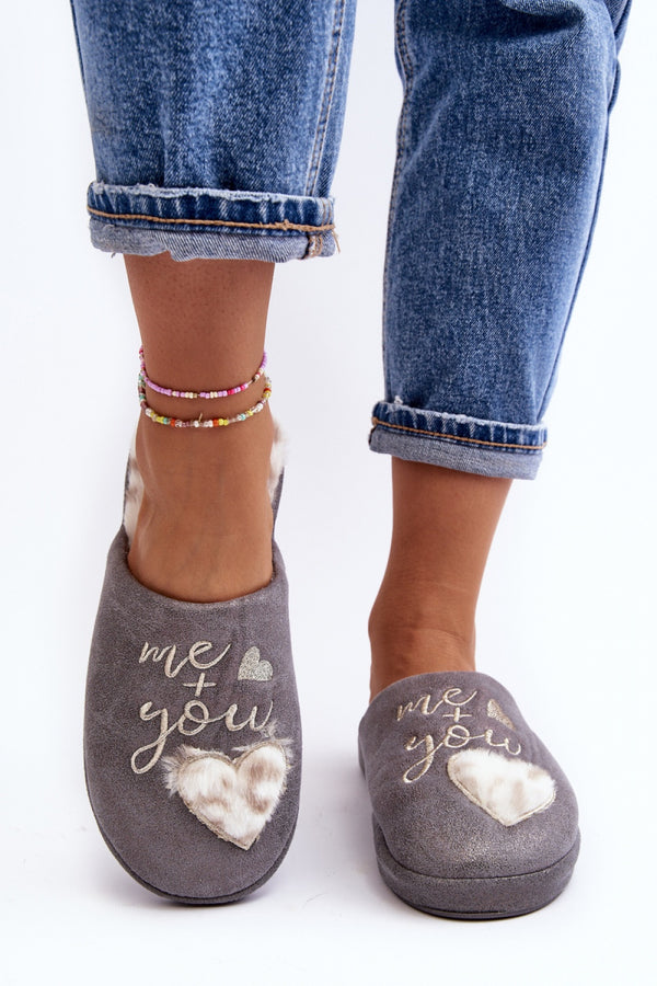 Pantalon femme Step in style Pantoufles Pantoufles — gris