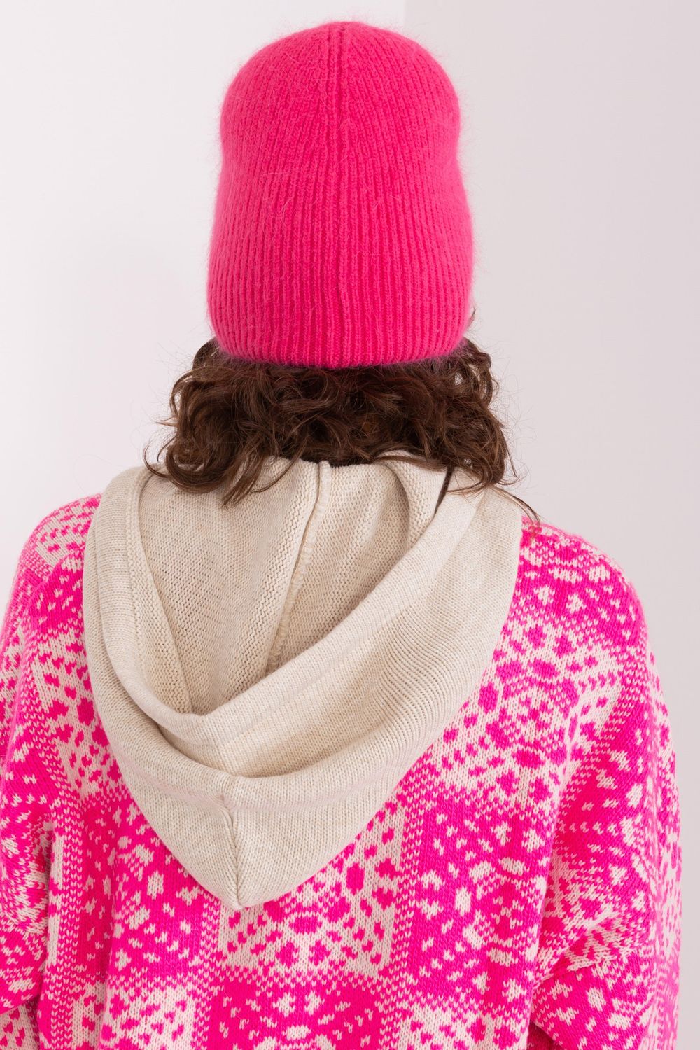 Bonnet femme AT — rosé