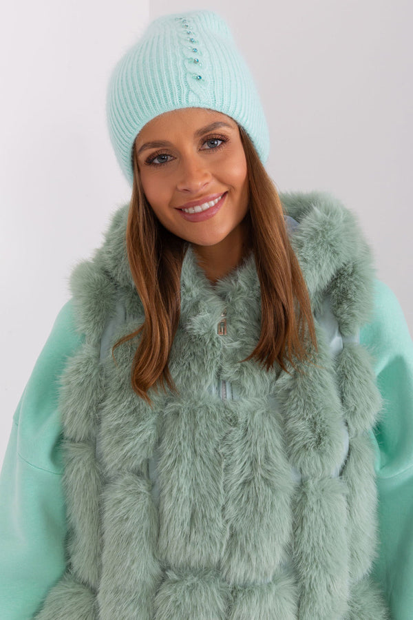 Bonnet femme AT — vert