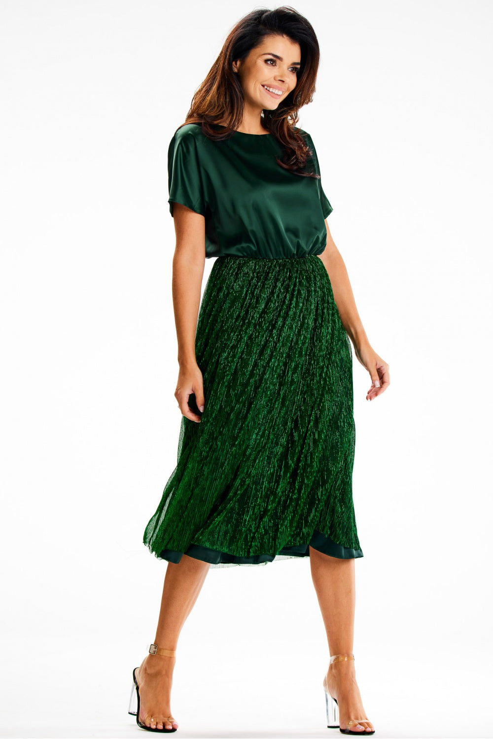 Robe femme awama De Soirée De — vert