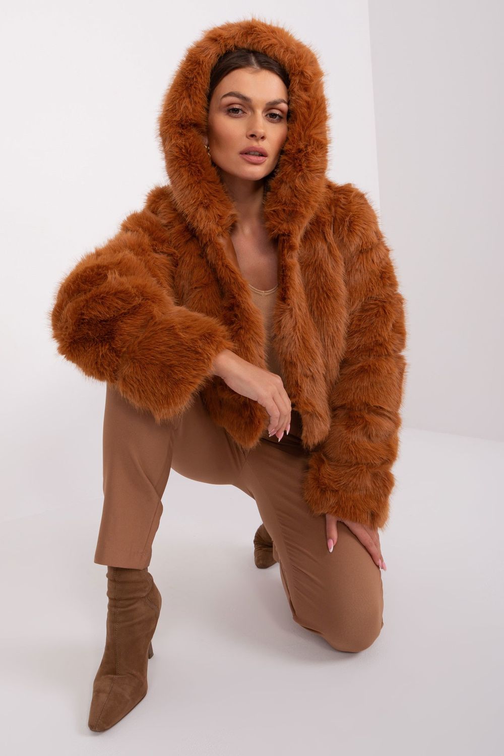Veste femme AT — brun