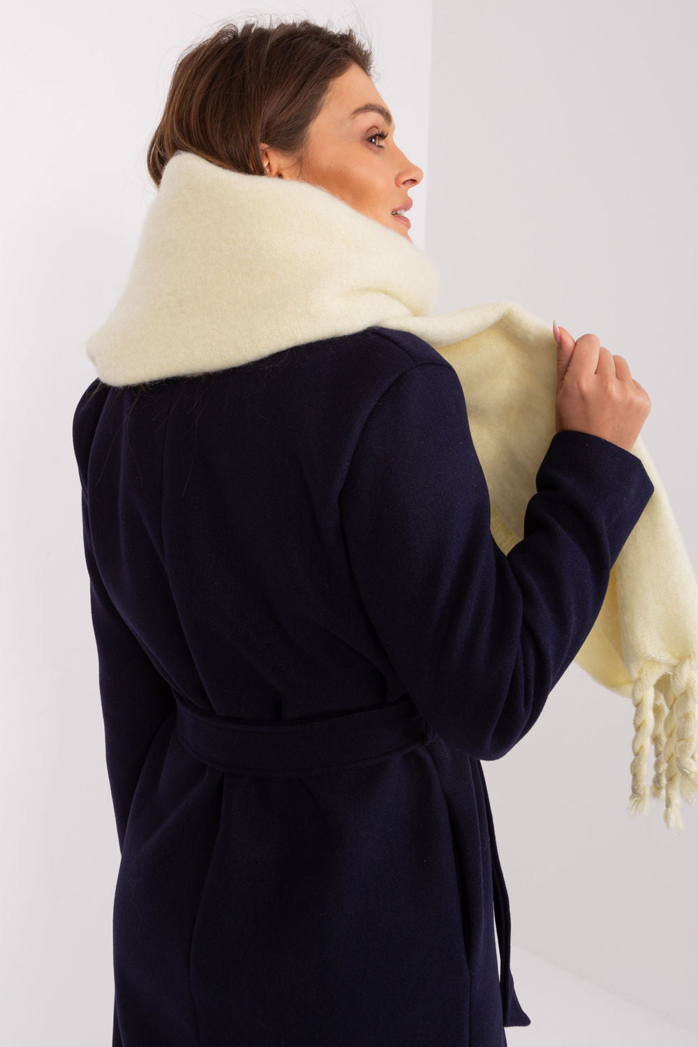 Châle femme AT — jaune