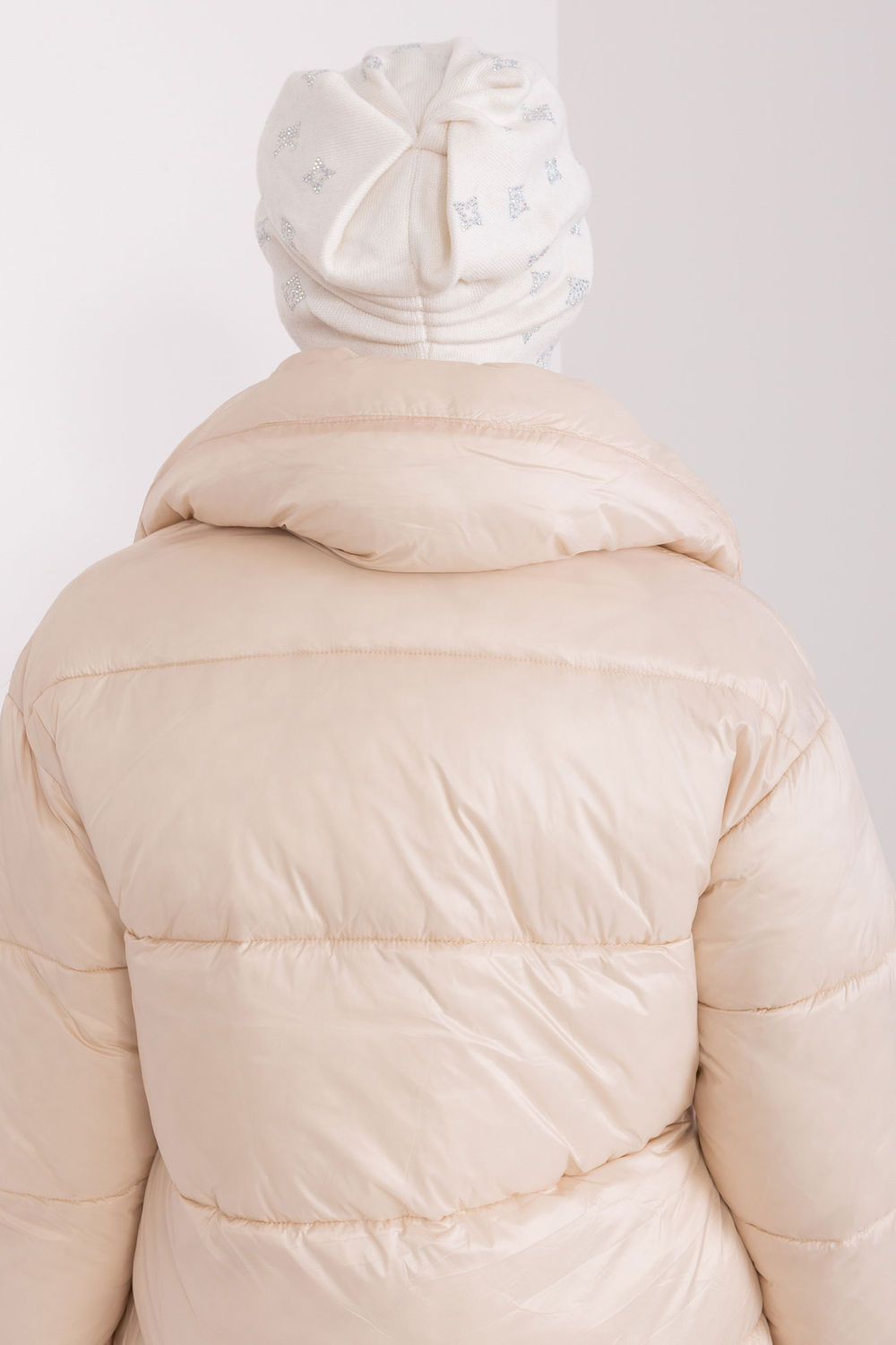 Bonnet femme AT — beige