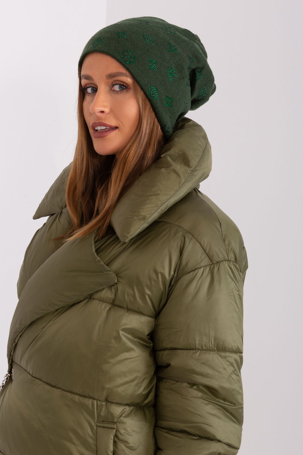 Bonnet femme AT — vert