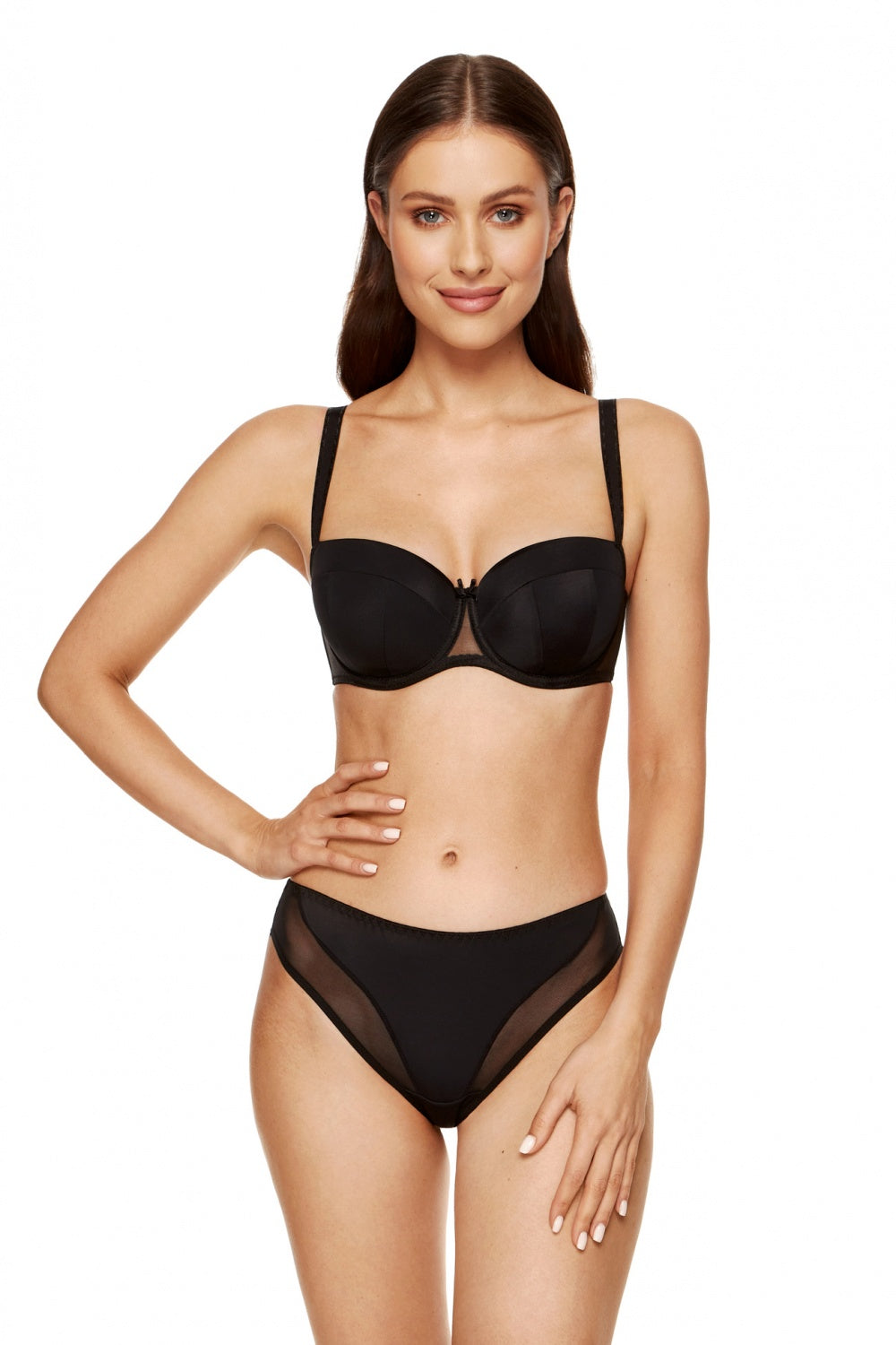 String femme Gorteks Strings Strings — noir