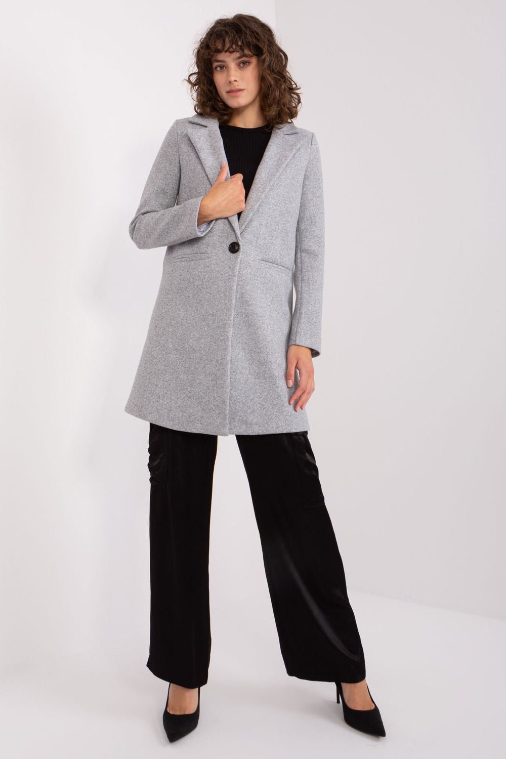 Manteau femme Och Bella — gris