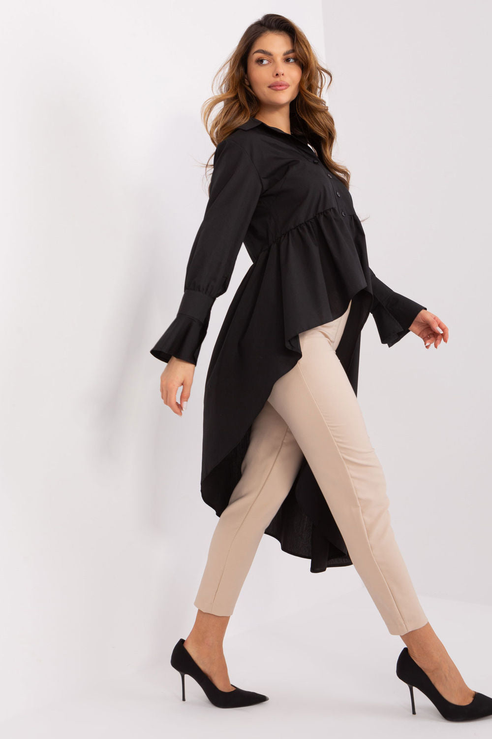 Blouse femme Lakerta — noir