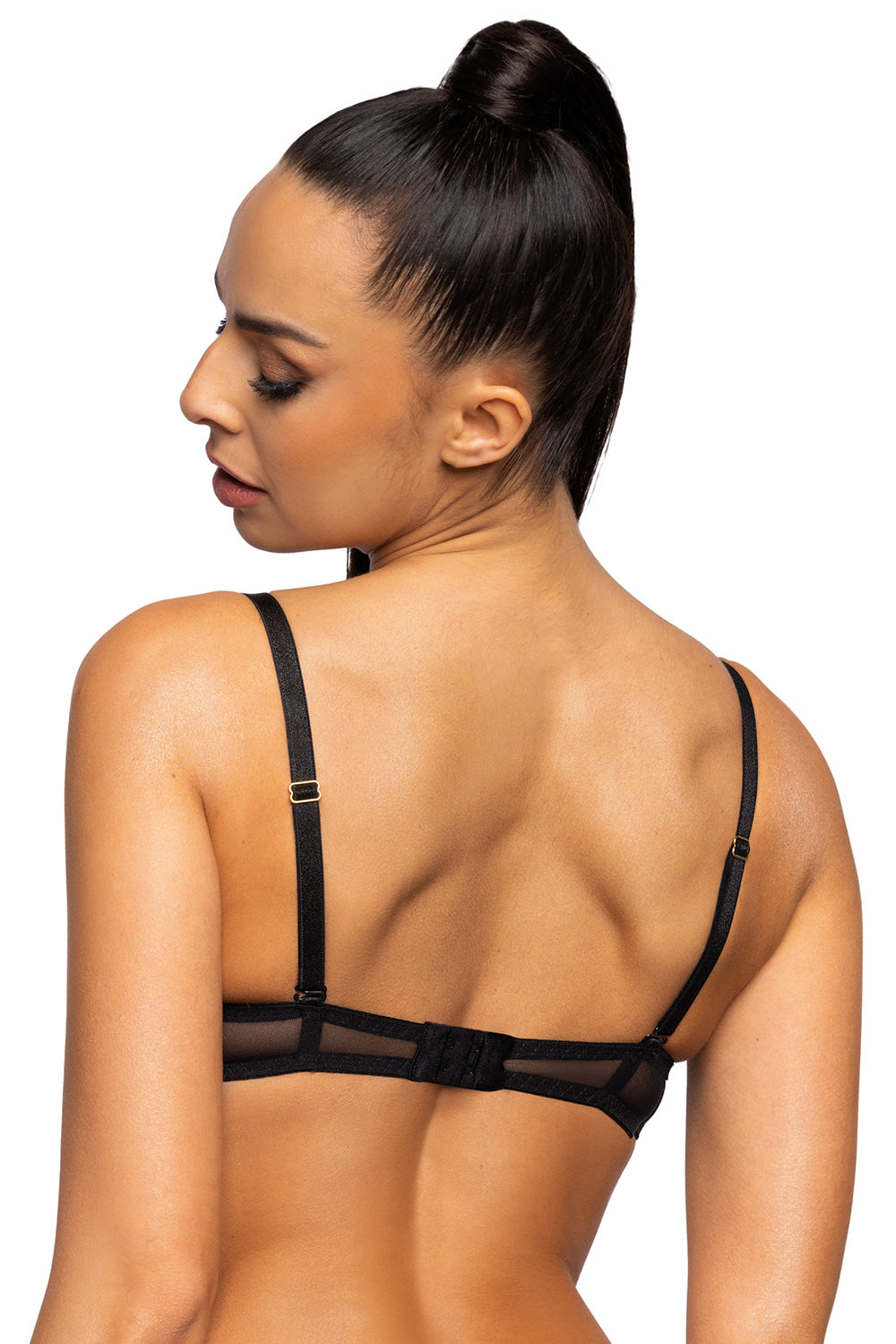 Soutien-gorge push-up femme Mat — noir