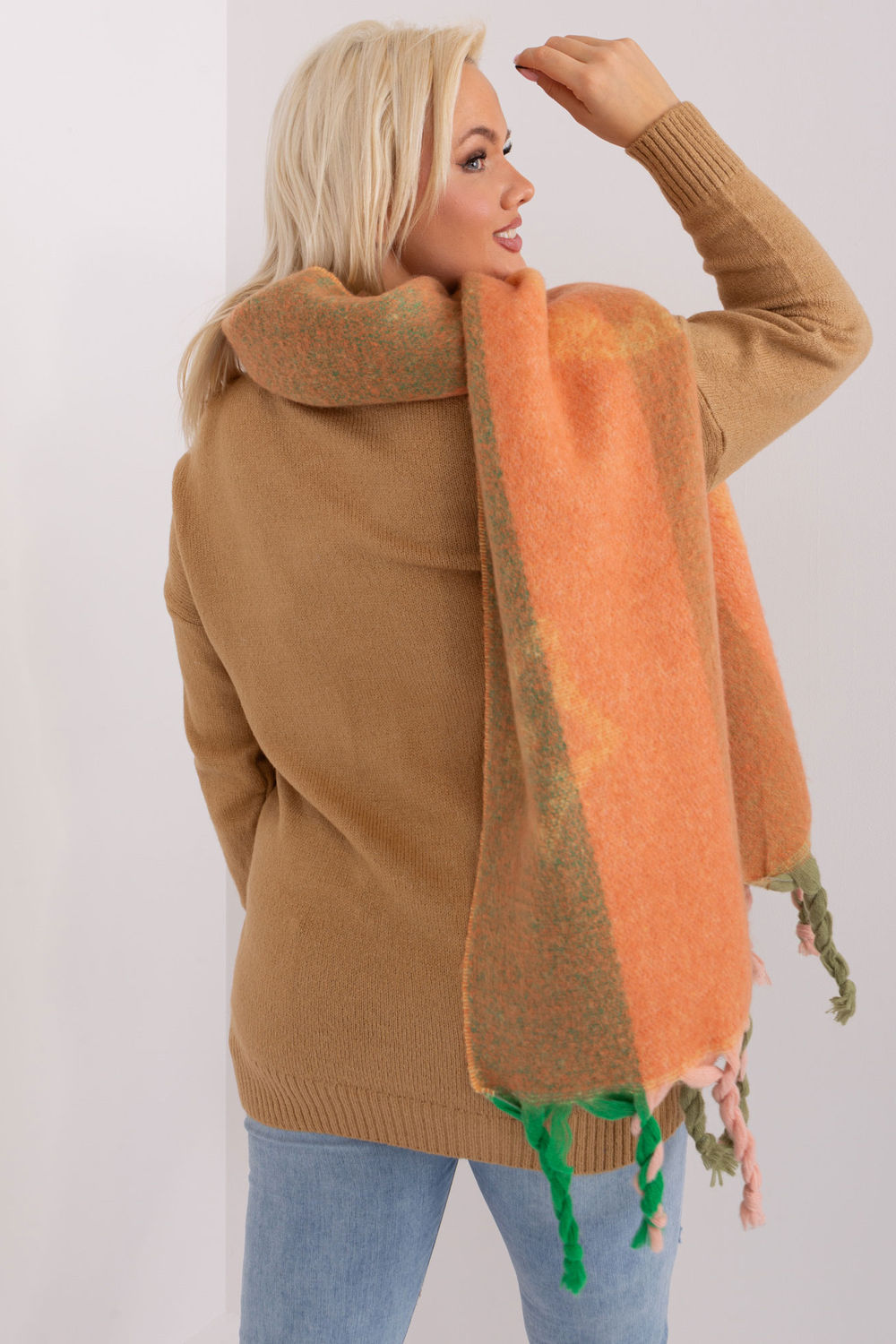 Châle femme AT — orange