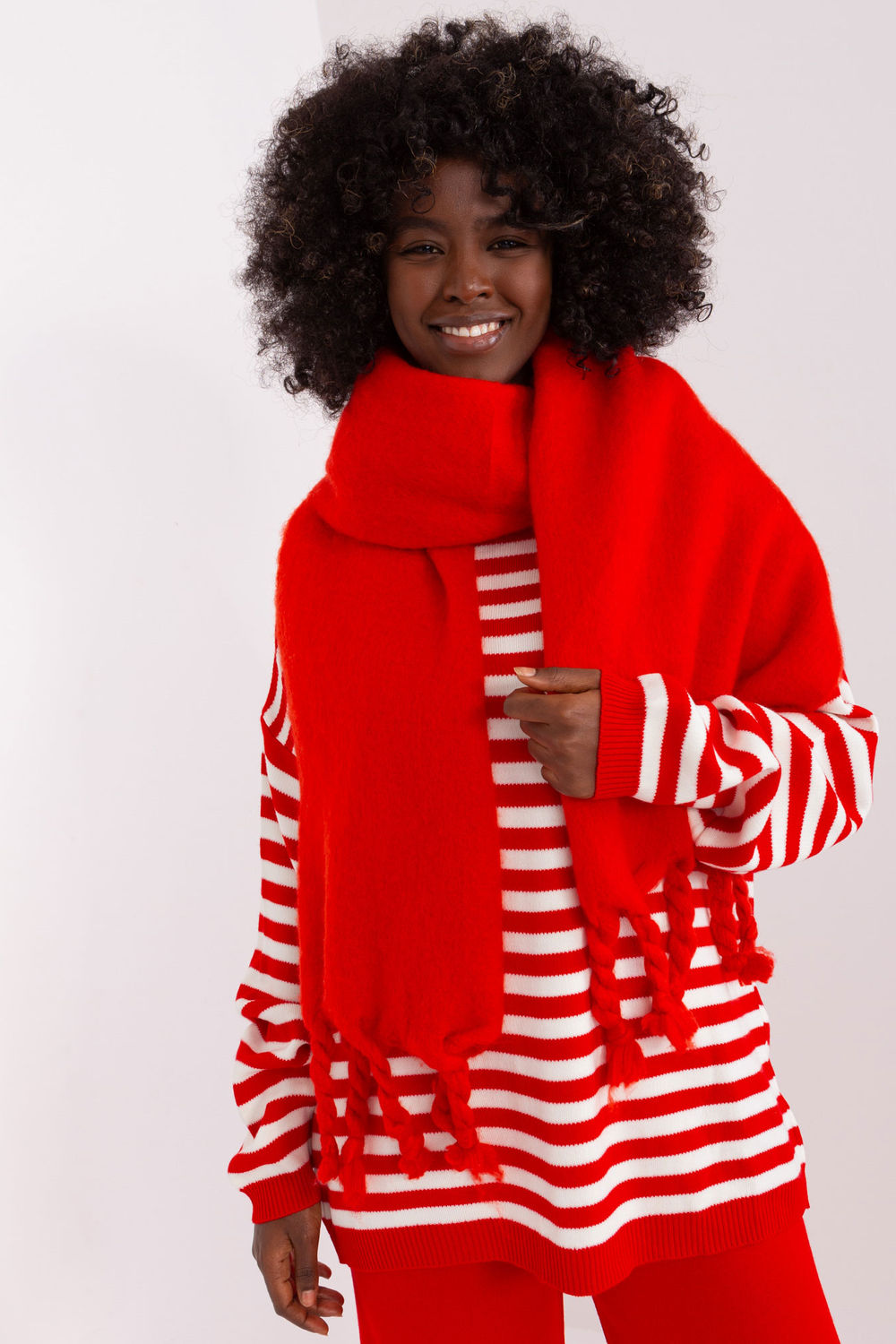 Châle femme AT — rouge