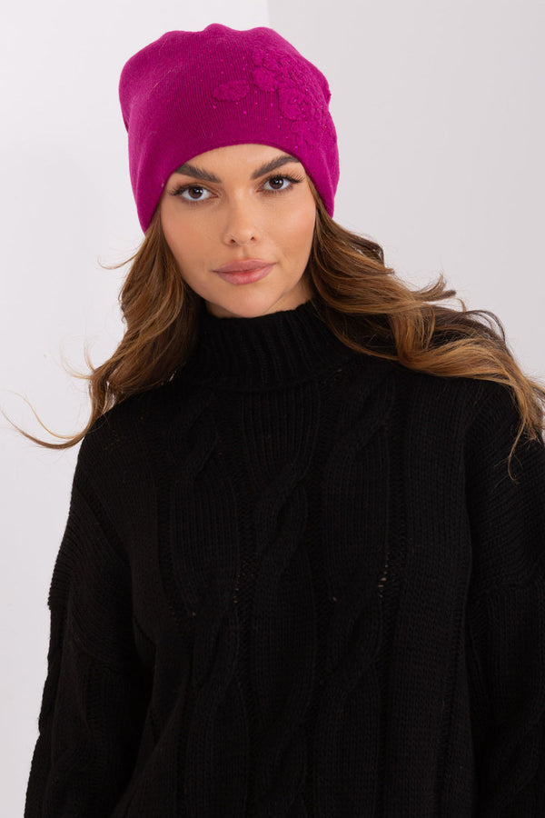 Bonnet femme AT — rosé