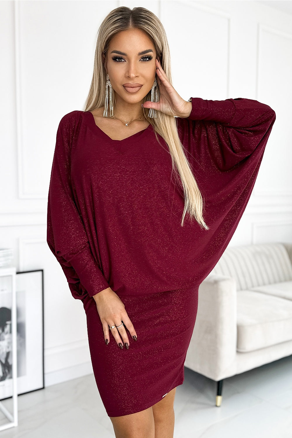 Robe femme Numoco De Soirée De — rouge