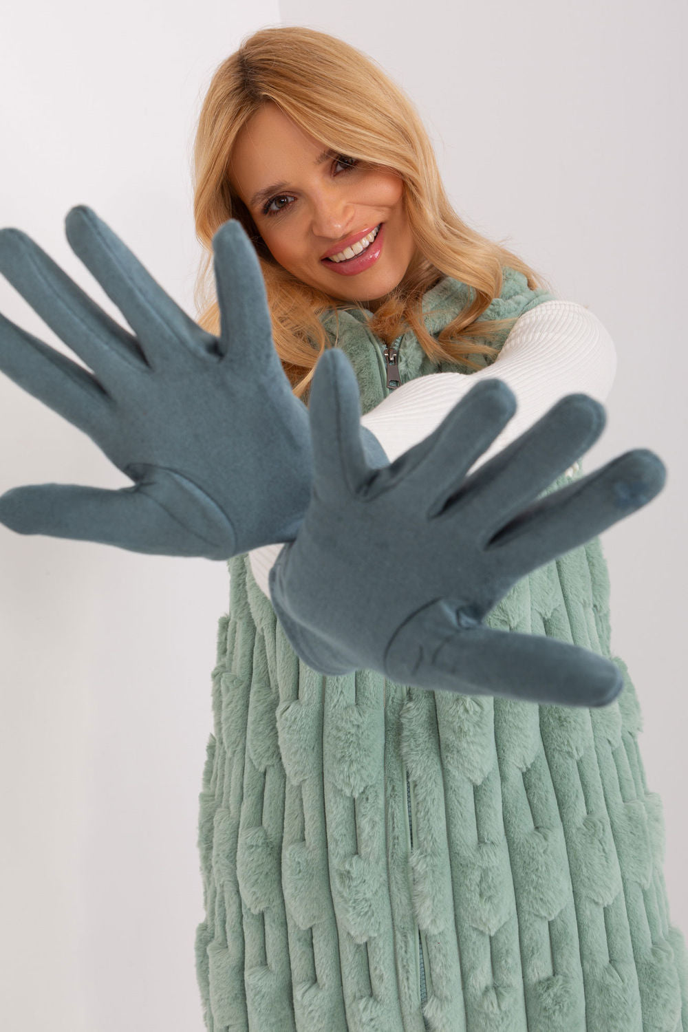 Gants femme AT — vert
