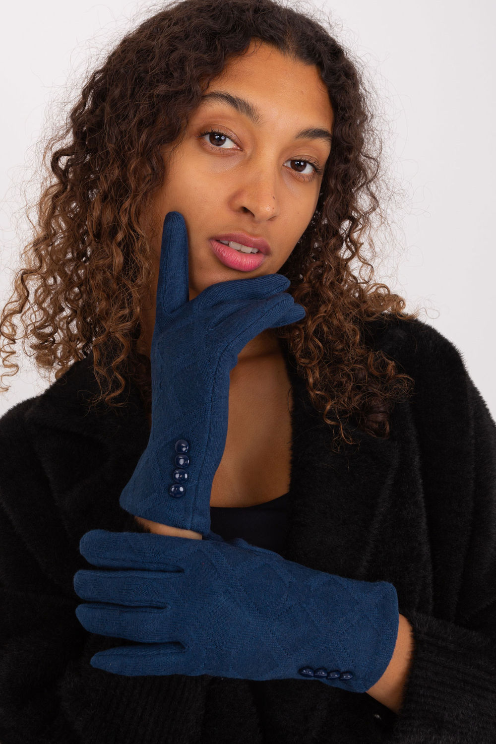 Gants femme AT — bleu