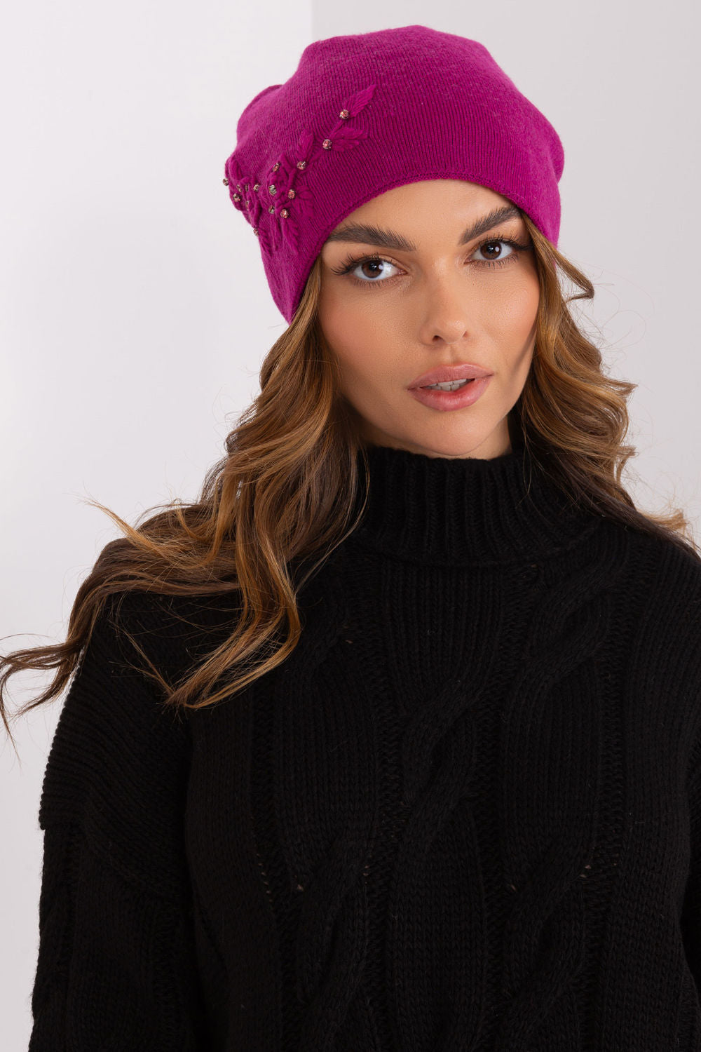 Bonnet femme AT — violet