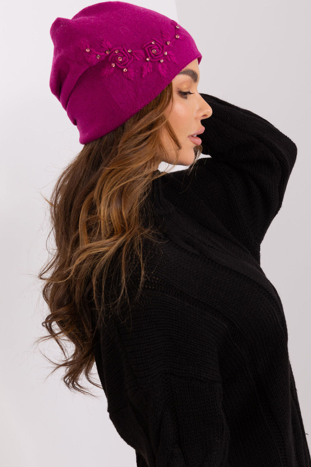 Bonnet femme AT — violet
