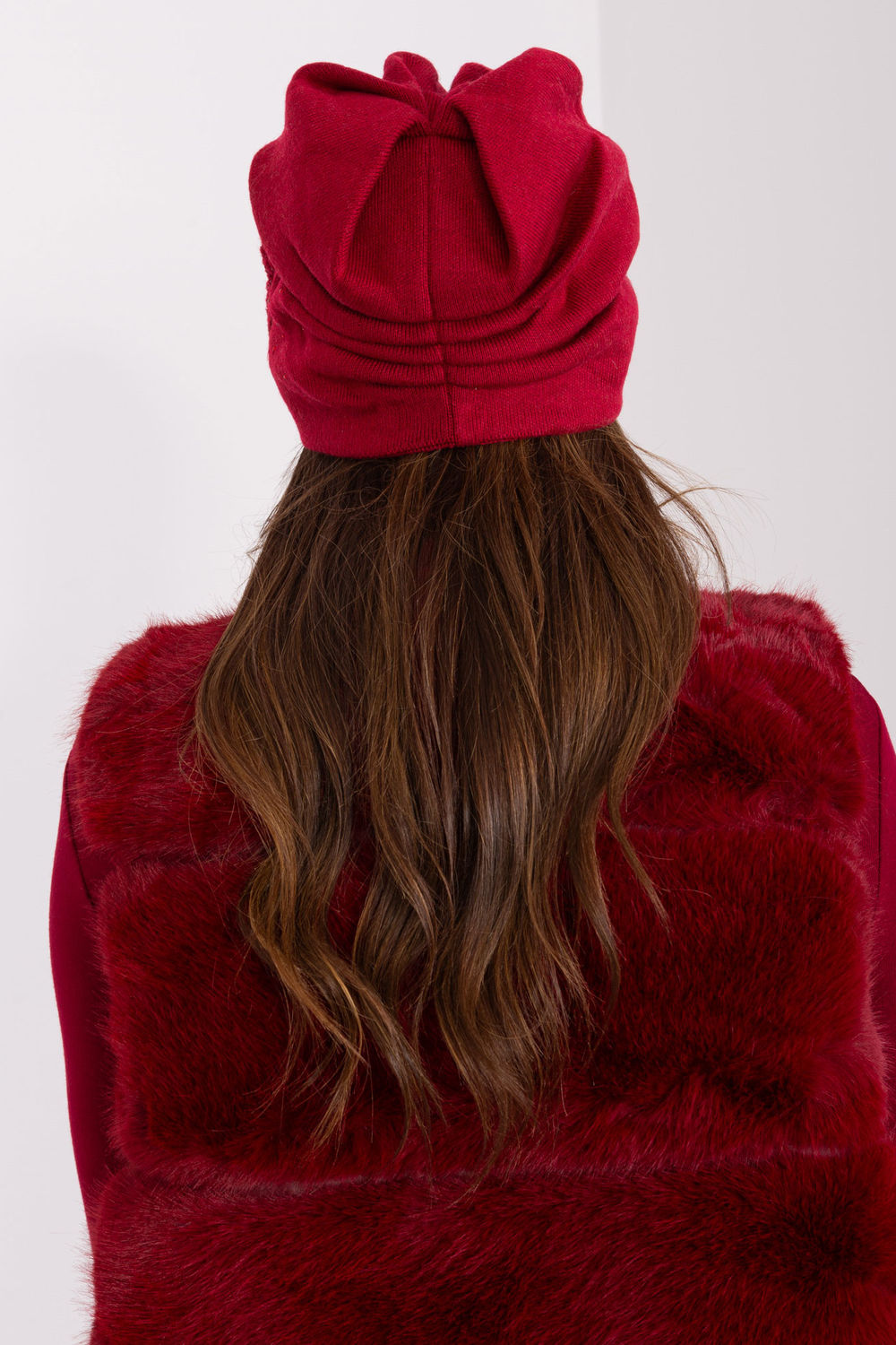 Bonnet femme AT — rouge