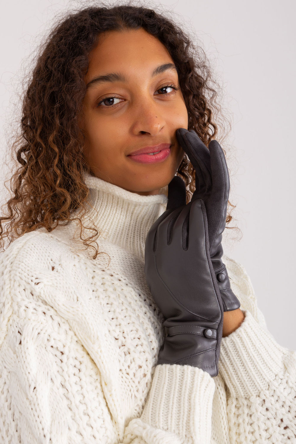 Gants femme AT — gris