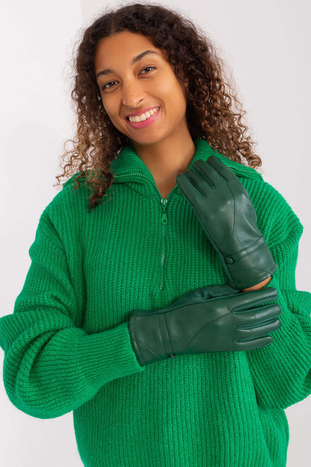 Gants femme AT — vert