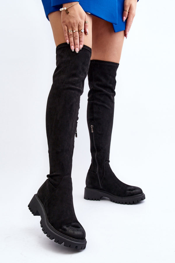 Bottes femme Step in style Cuissardes Cuissardes — noir
