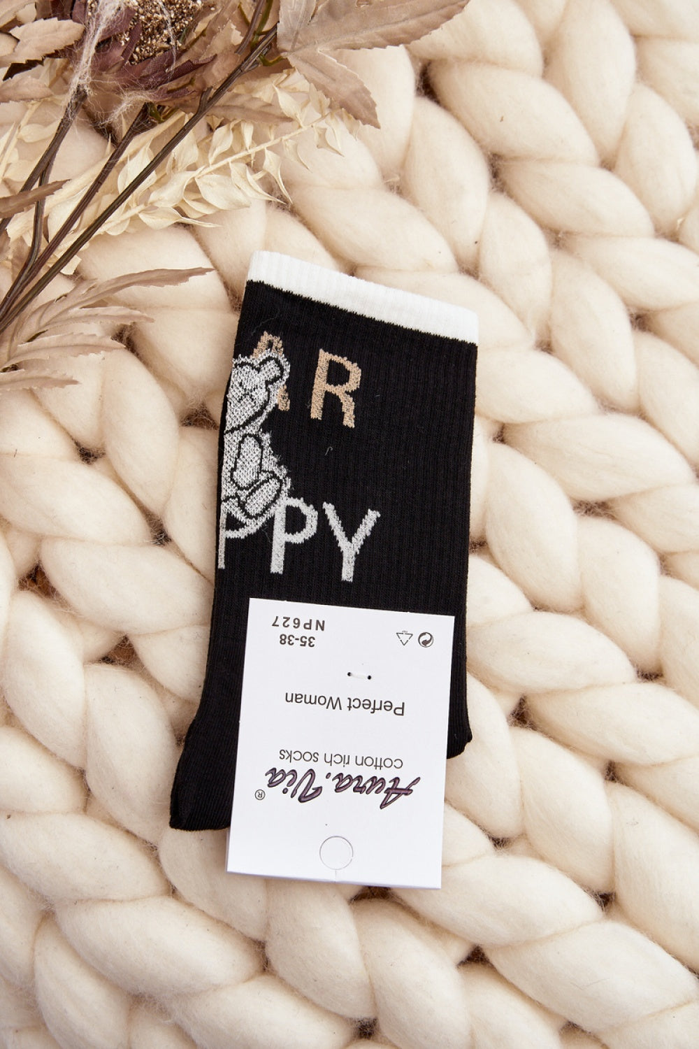 Chaussettes femme Step in style — noir