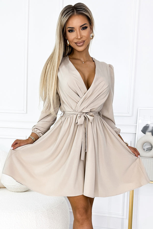 Robe femme Numoco De Cocktail De — beige