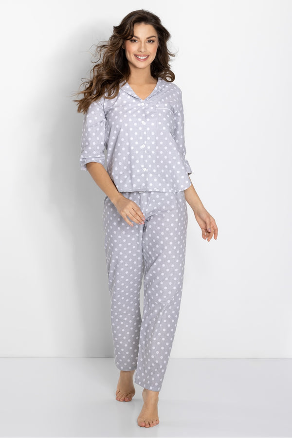 Pyjama femme Momenti Per Me — gris
