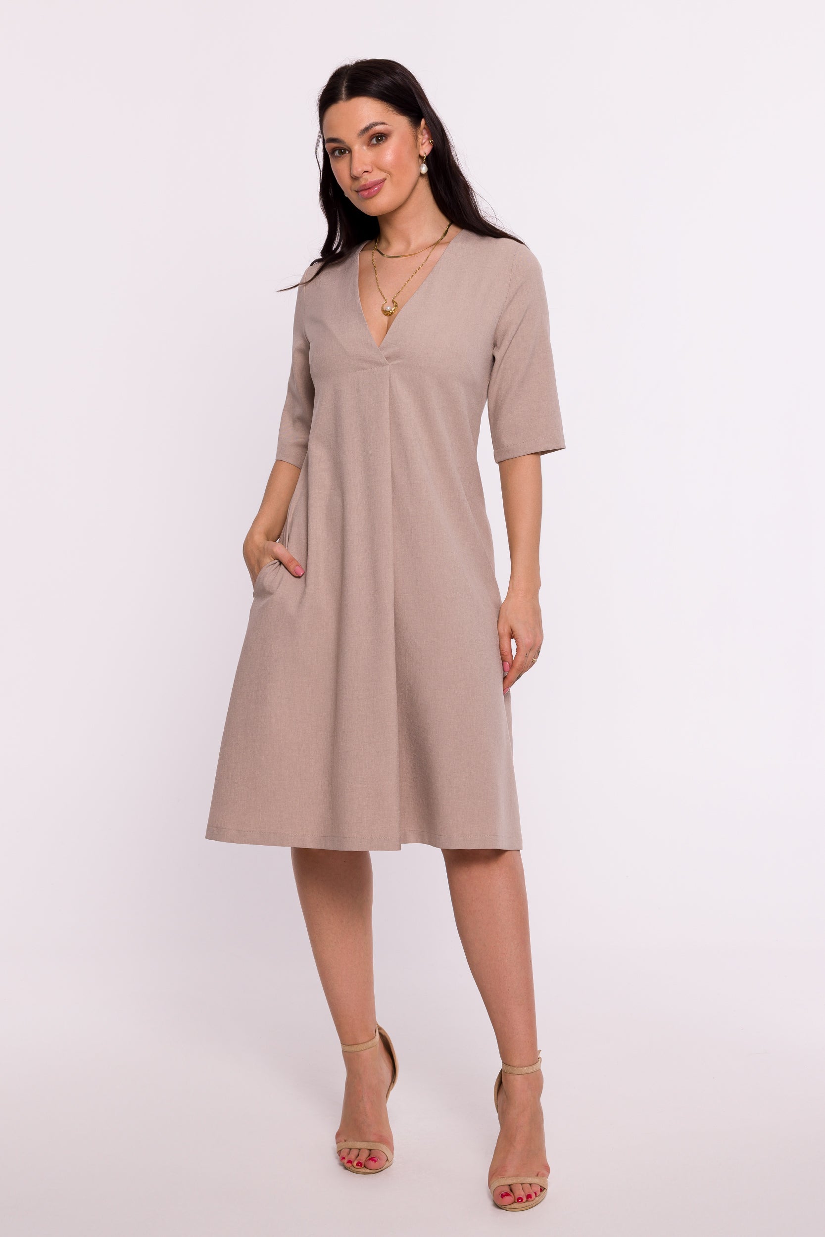 Robe femme BeWear De Jour De — beige
