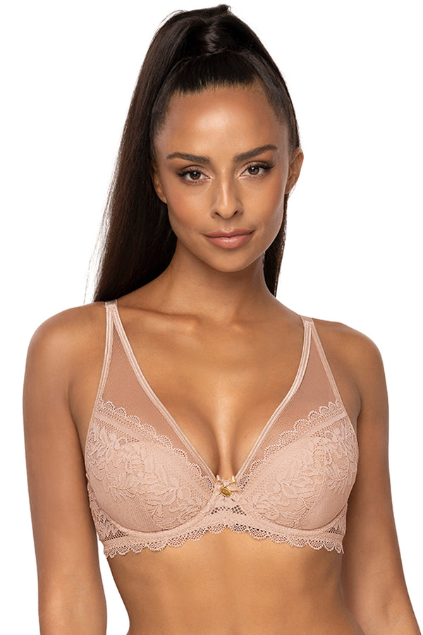 Soutien-gorge push-up femme Mat — beige