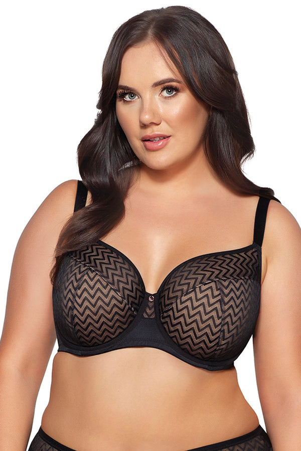 Soutien-gorge semi-soft femme Ava — noir