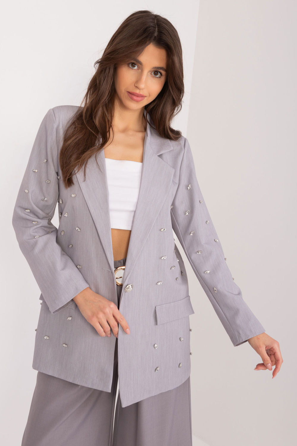 Veste femme Italy Moda — gris