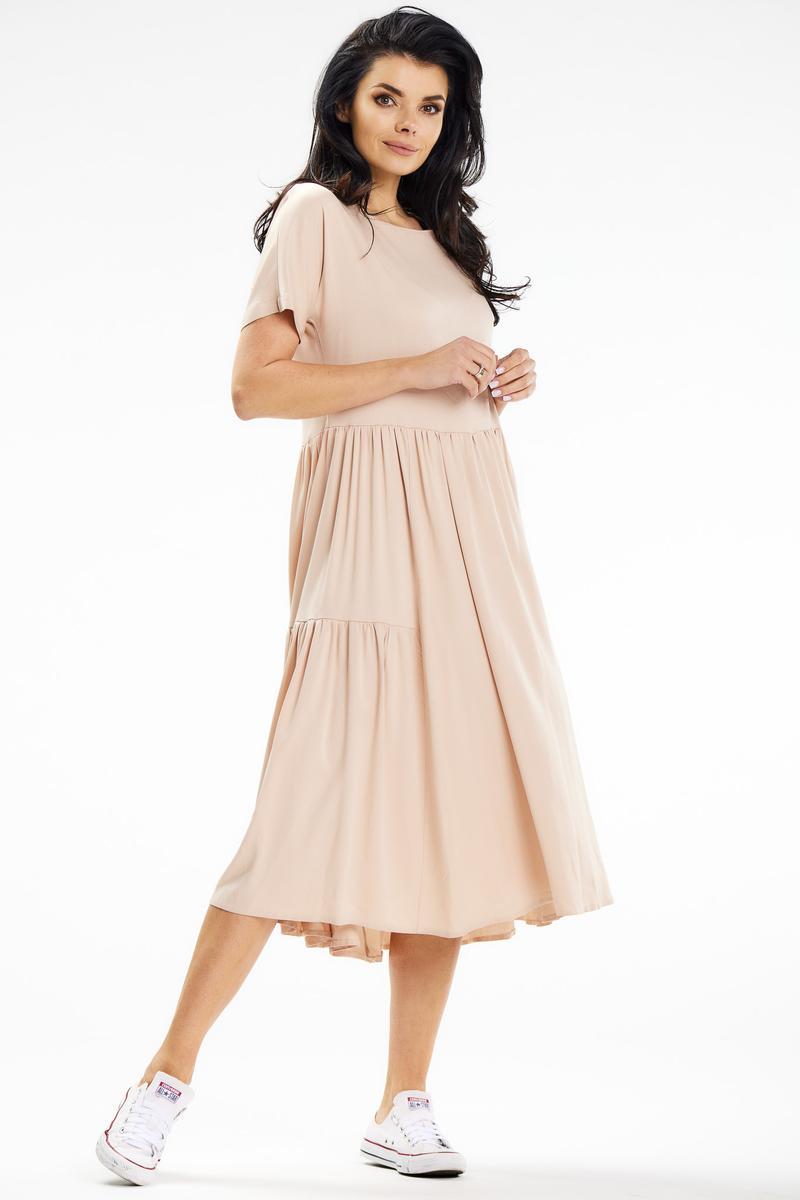 Robe femme awama De Jour De — beige