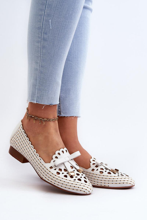 Ballerine femme Step in style — blanc