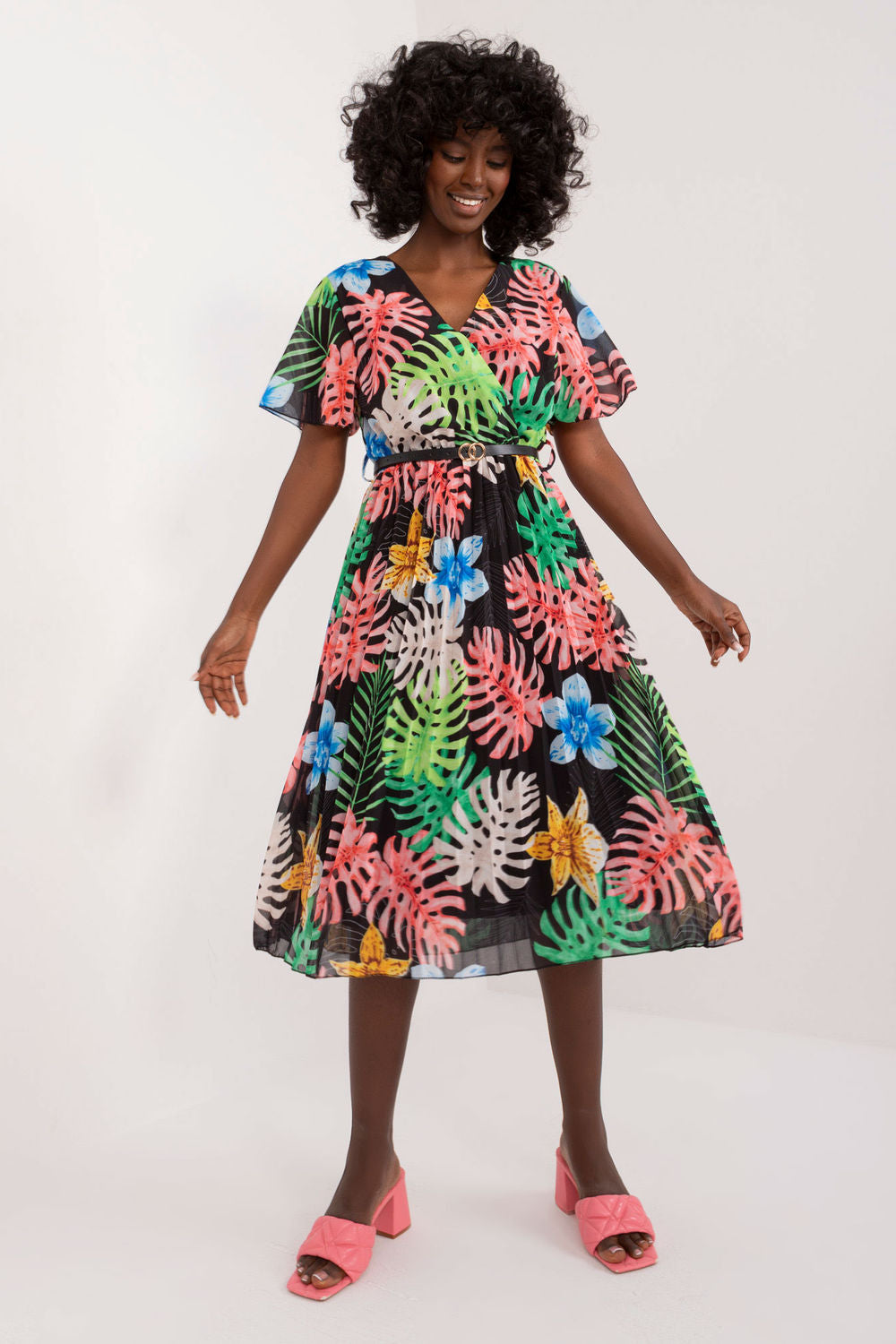 Robe femme Italy Moda De Jour De — noir