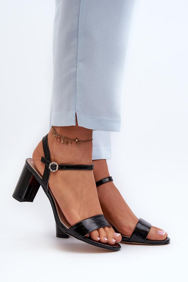 Sandales femme Step in style À Talons À — noir