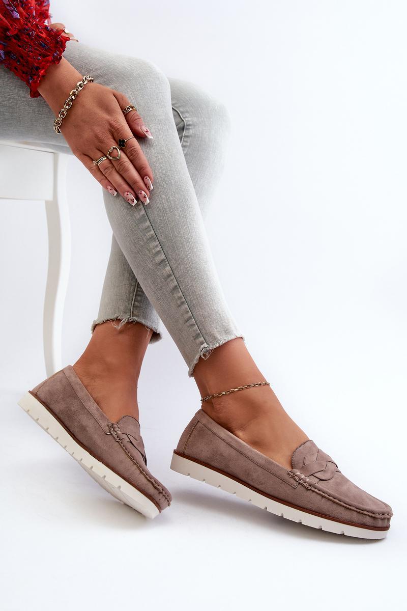 Moccasins femme Step in style — beige