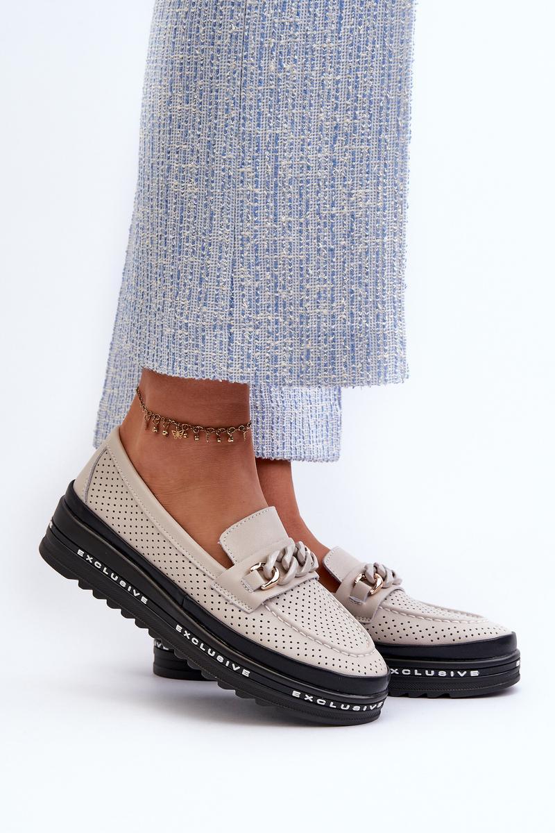 Moccasins femme Step in style — beige