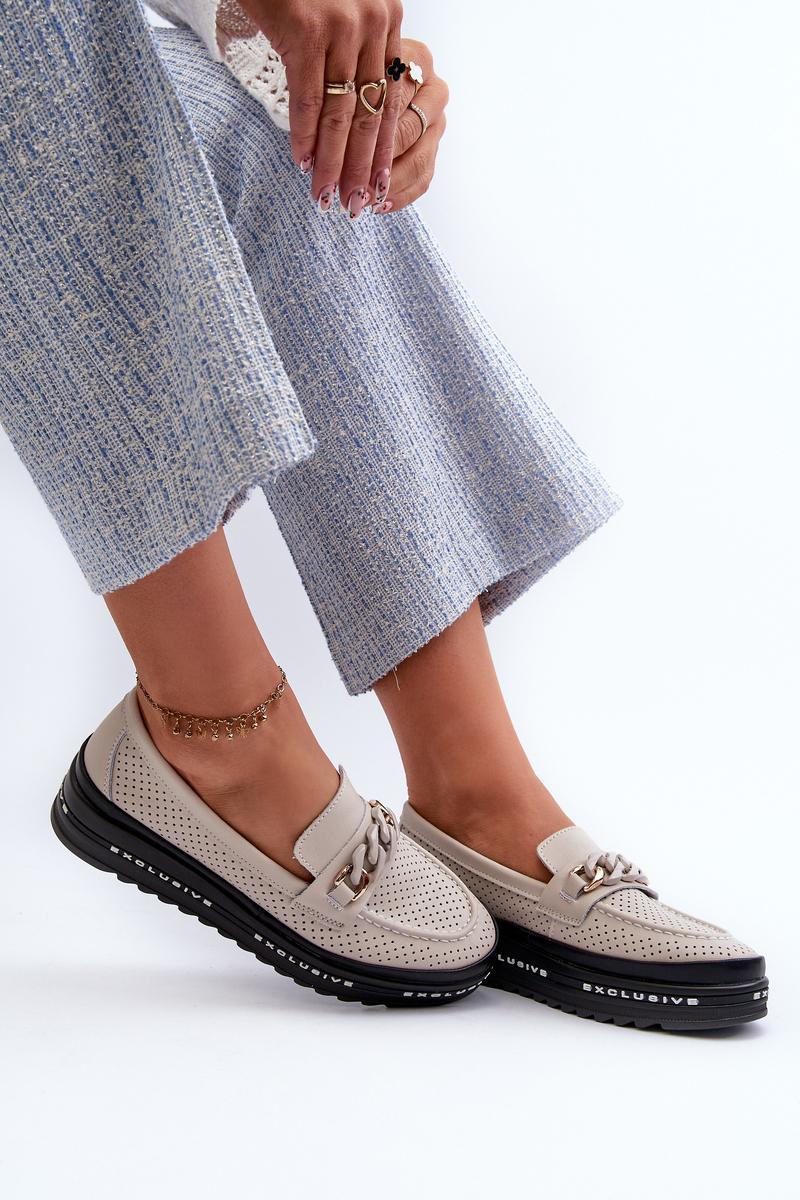 Moccasins femme Step in style — beige
