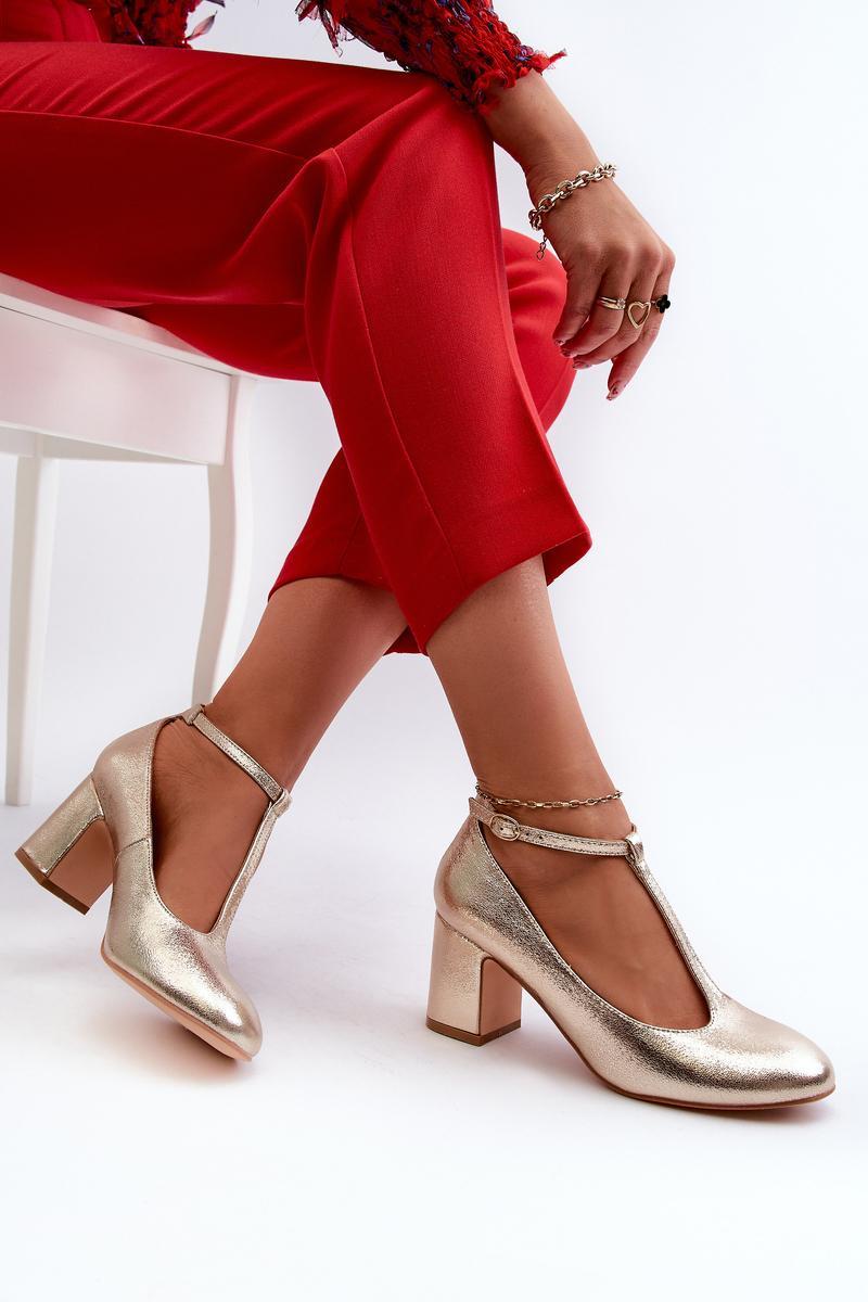 Escarpins talon large femme - Step in style