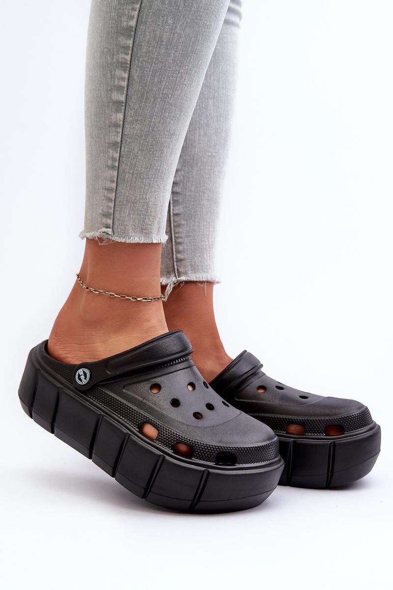 Sandales femme Step in style Clacquettes Clacquettes — noir