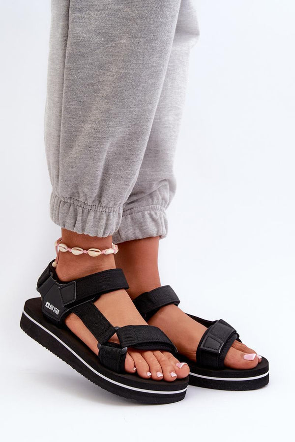 Sandales femme Step in style À Plateforme À — noir