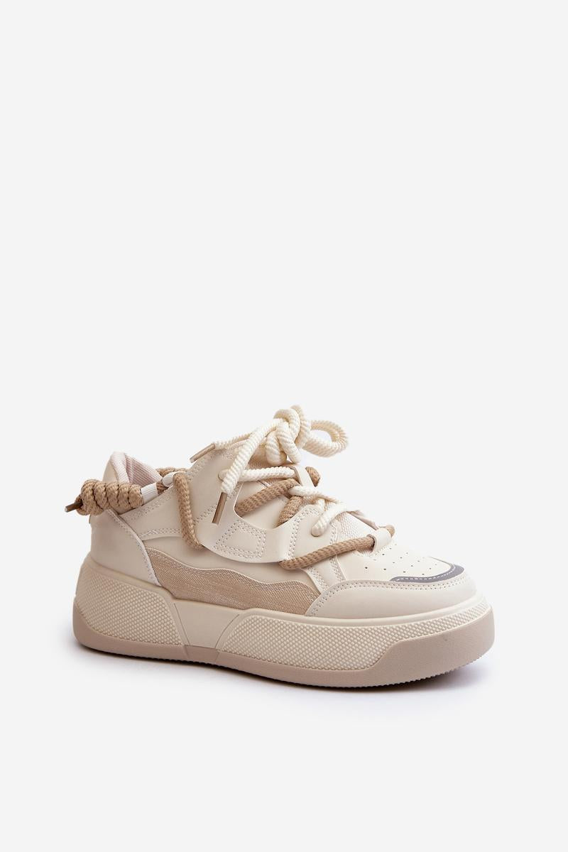 Baskets femme Step in style À Plateforme À — beige