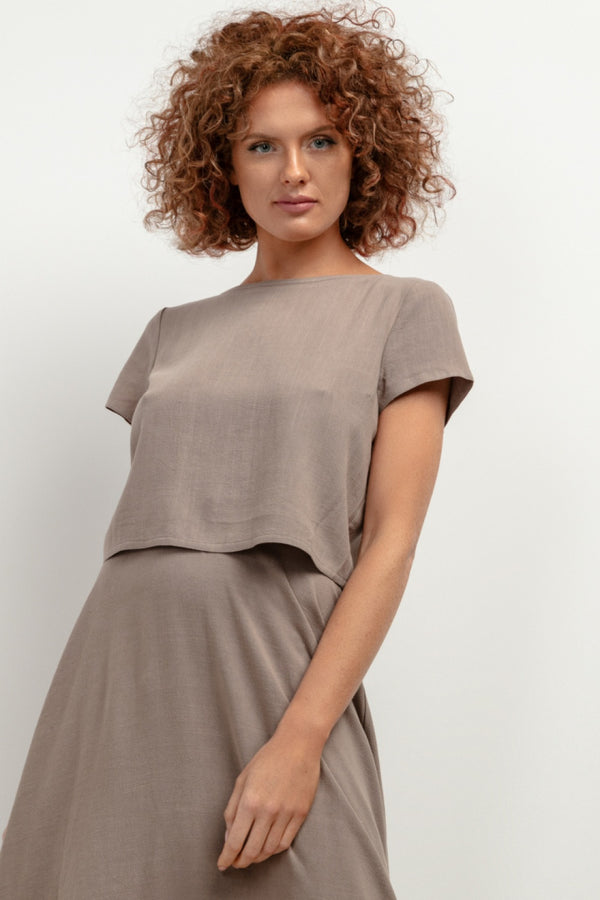 Blouse femme Tessita Chemisier Chemisier — brun
