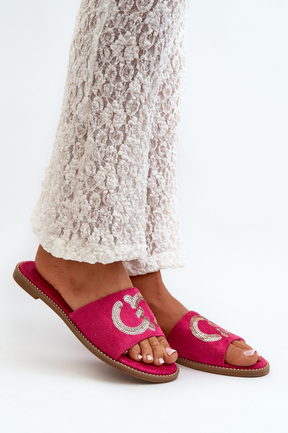 Sandales femme Step in style Clacquettes Clacquettes — rosé