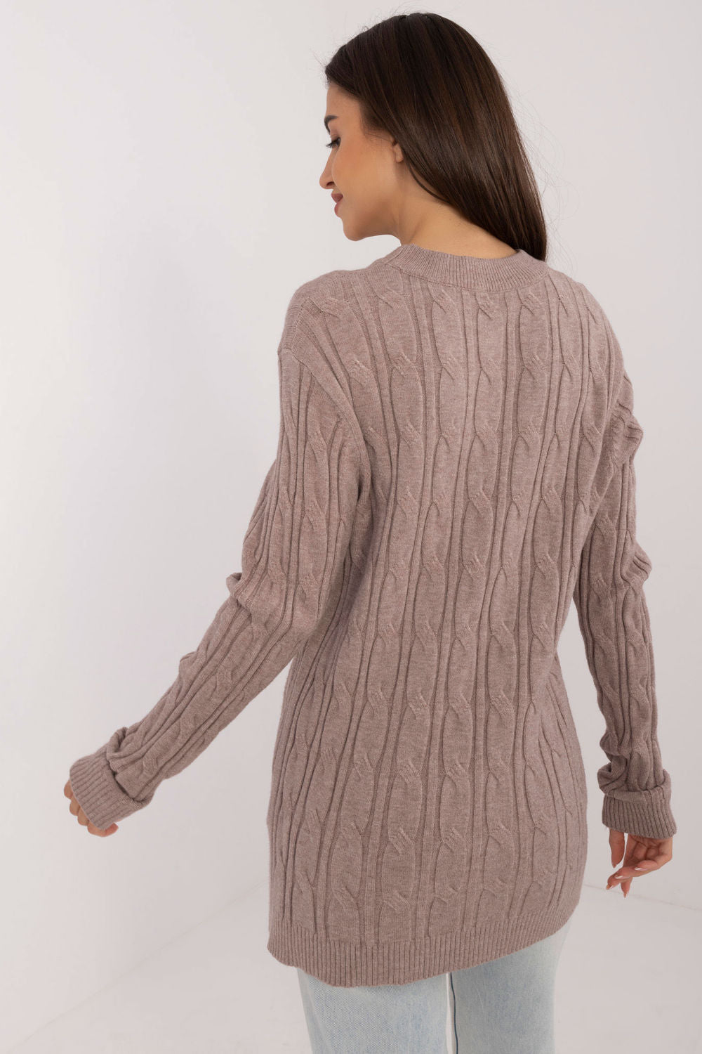 Pull femme AT Chandail Chandail — beige